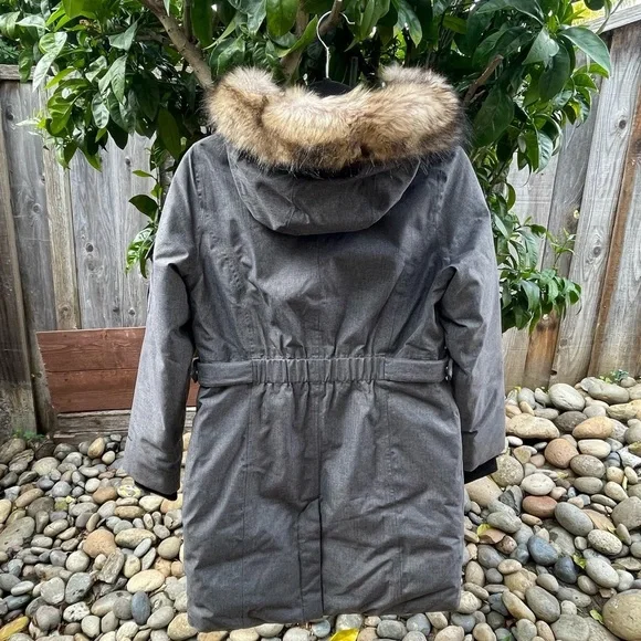 Eddie Bauer Superior III Stadium Down Parka Coat | Gray | PXS | $379 MSRP - Picture 3 of 16